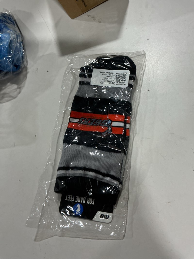 For Bare Feet MiLB INLAND EMPIRE 66ERS Streak No Show Sock Team Colors Medium