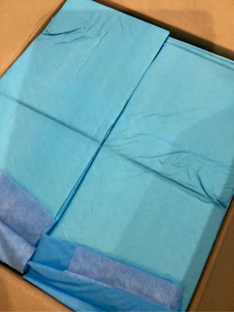 Condition photo showing Good Condition for American Kennel Club Scented Puppy Training Pads with Ultra Absorbent Quick Dry Gel, Pee Pads for Dogs (Unscented (Box), 22 x 22 - 100 Count) Unscented (Box) 22 x 22 - 100 Count