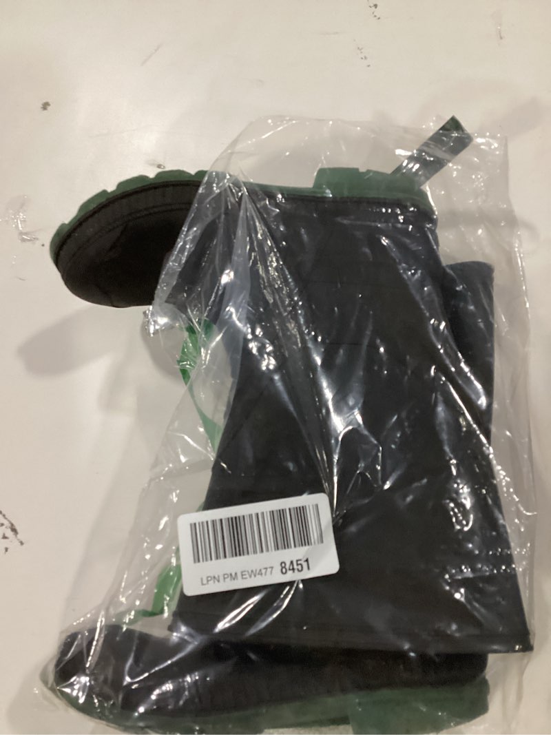 E KAINI Rain Boots for Men Waterproof Mens Mid-Calf with PVC Rubber Boots Mens Mud Boots, Garden Boo