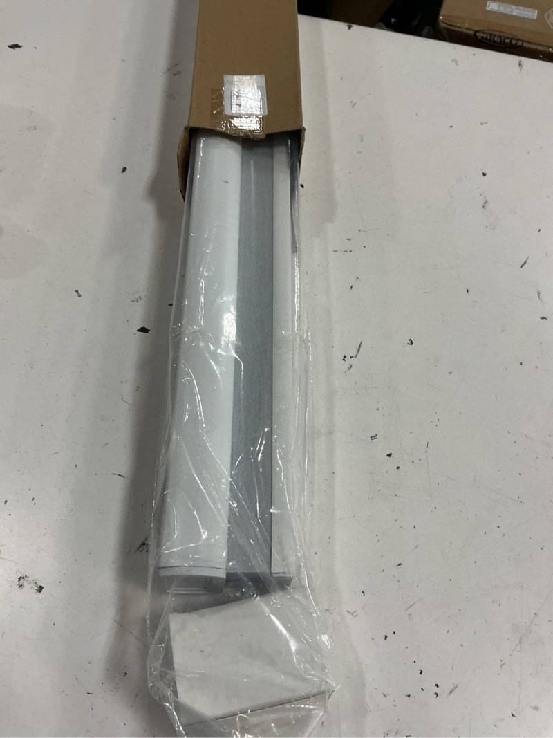 Condition photo showing Good Condition for joydeco no tools no drill window blinds for indoor windows, blackout shades cellular shades cordless, no drill blinds for windows, window shades for home, bedrooms, doors (white, 24" w x 64" h) white - no drill design 24"w x 64"h