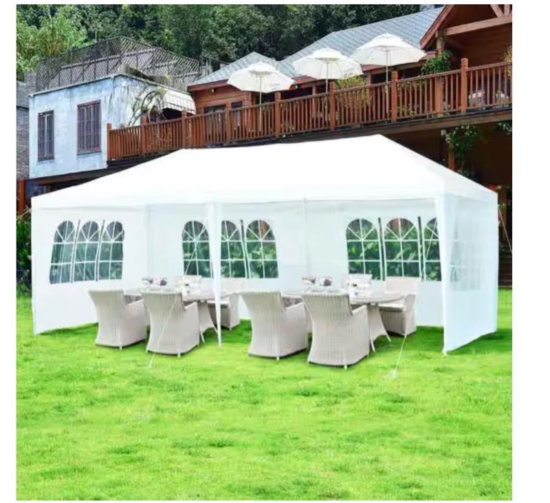 White Canopy Tent Heavy-Duty Wedding Party Tent Canopy