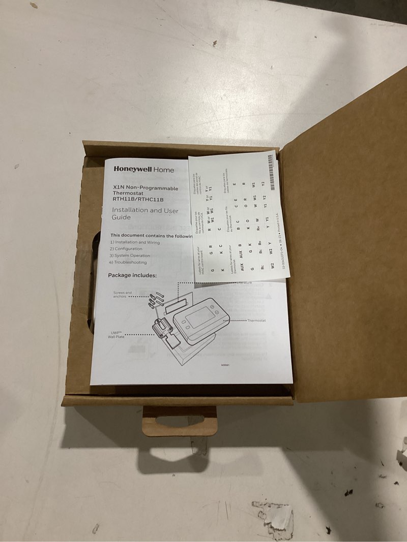 honeywell home 24-volt mechanical non-programmable thermostat single-stage heating
