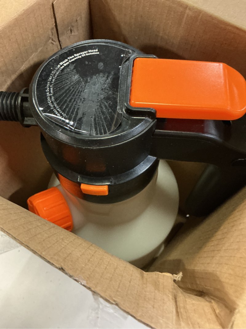 Condition photo showing Good Condition for electric foam sprayer 2l, pressurized sprayer for home, garden and car beauty and cleaning