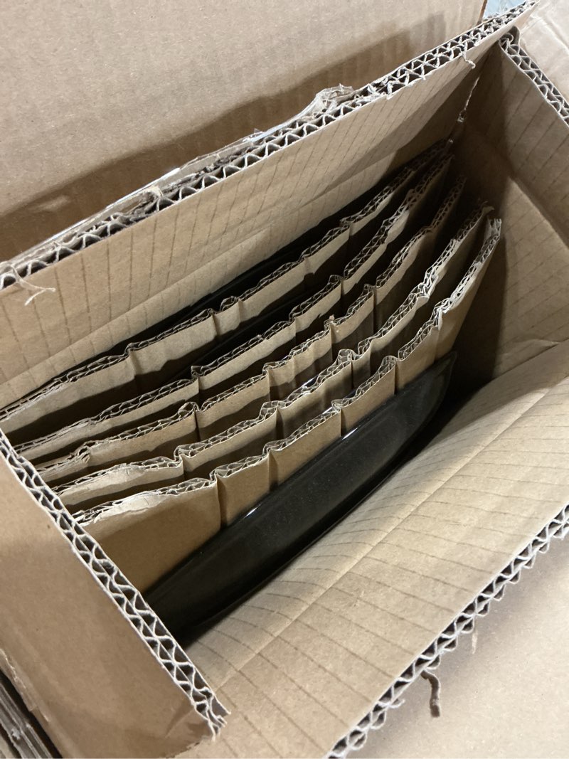 Condition photo showing New/Like New for LeRatio Ceramic Dinnerware Sets for 6,Plates and Bowls Sets,Handmade Reactive Glaze Dishes Set,Chip Resistant and Scratch Resistant | Oven&Dishwasher & Microwave Safe-Blue(18PCS) Service for 6-18pcs Dreamy Moonlight-Blue