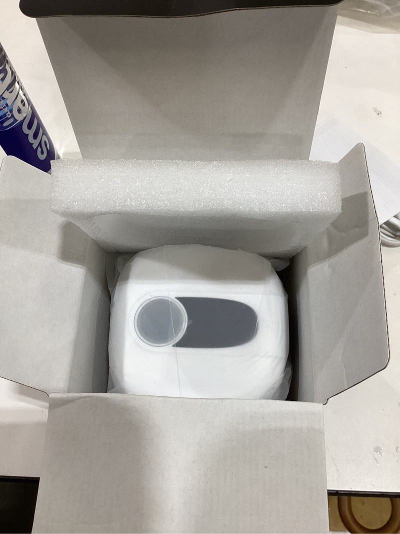 Condition photo showing Good Condition for 45kHz Ultrasonic Retainer Denture Cleaner Machine, Fast Cleaning for Aligners, Mouth Guards, Braces, Toothbrush Heads & Jewelry, 200ML Dental Cleaning Pod, 4 Modes & Digital Timer (White)