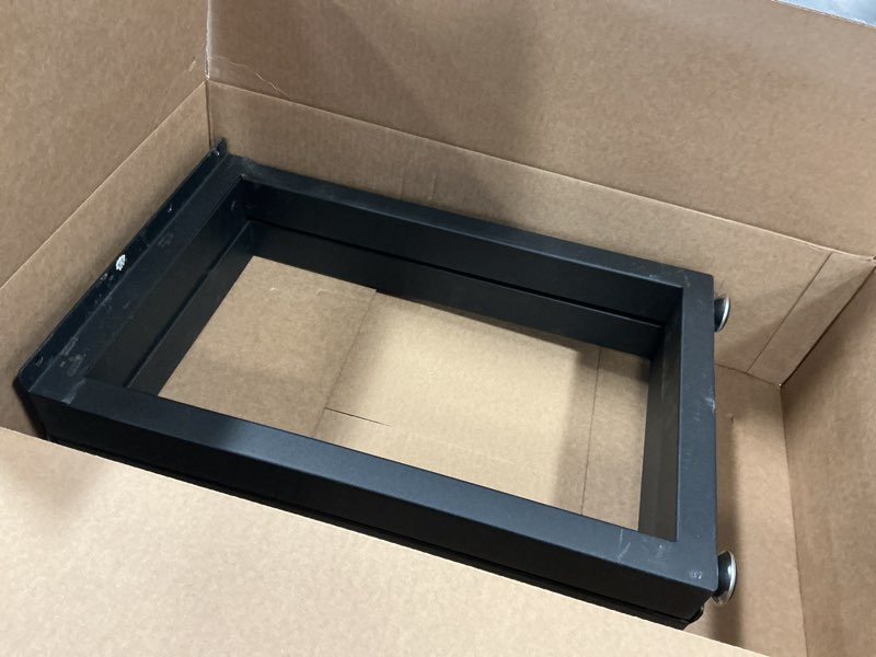 Condition photo showing As Is for Rioychan 20\" Metal Table Legs with Adjustable Protector Feet, Heavy Duty Furniture Legs Set of 2