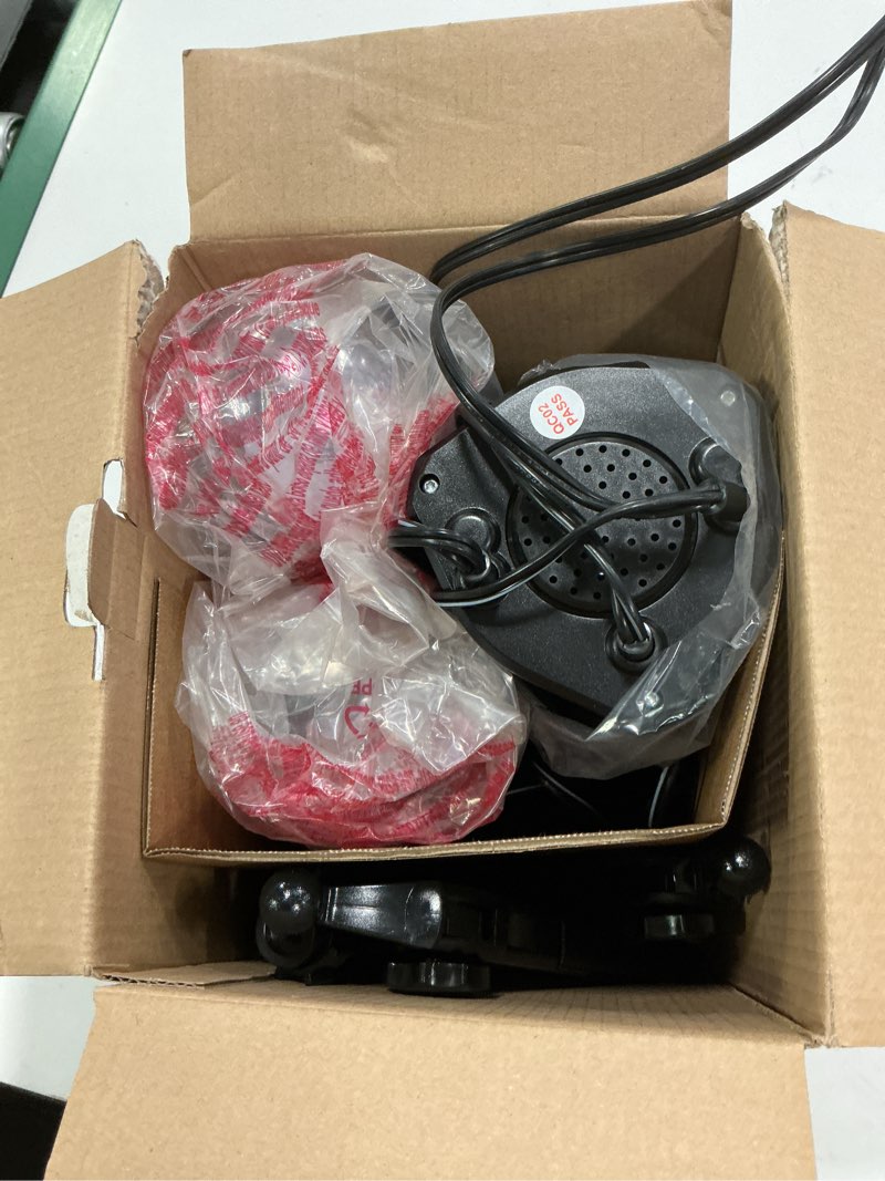 Condition photo showing As Is for Orchestra of Lights LED Projection Set with 3 Spotlights & Speaker Gemmy Nib