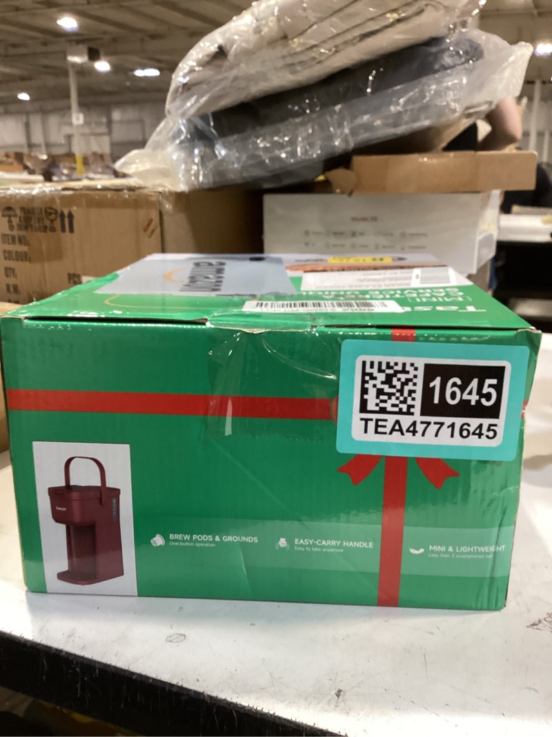 Condition photo showing Good Condition for tastyle k302 single serve one cup coffee maker, for k cups and grounds, mini coffee maker with porta