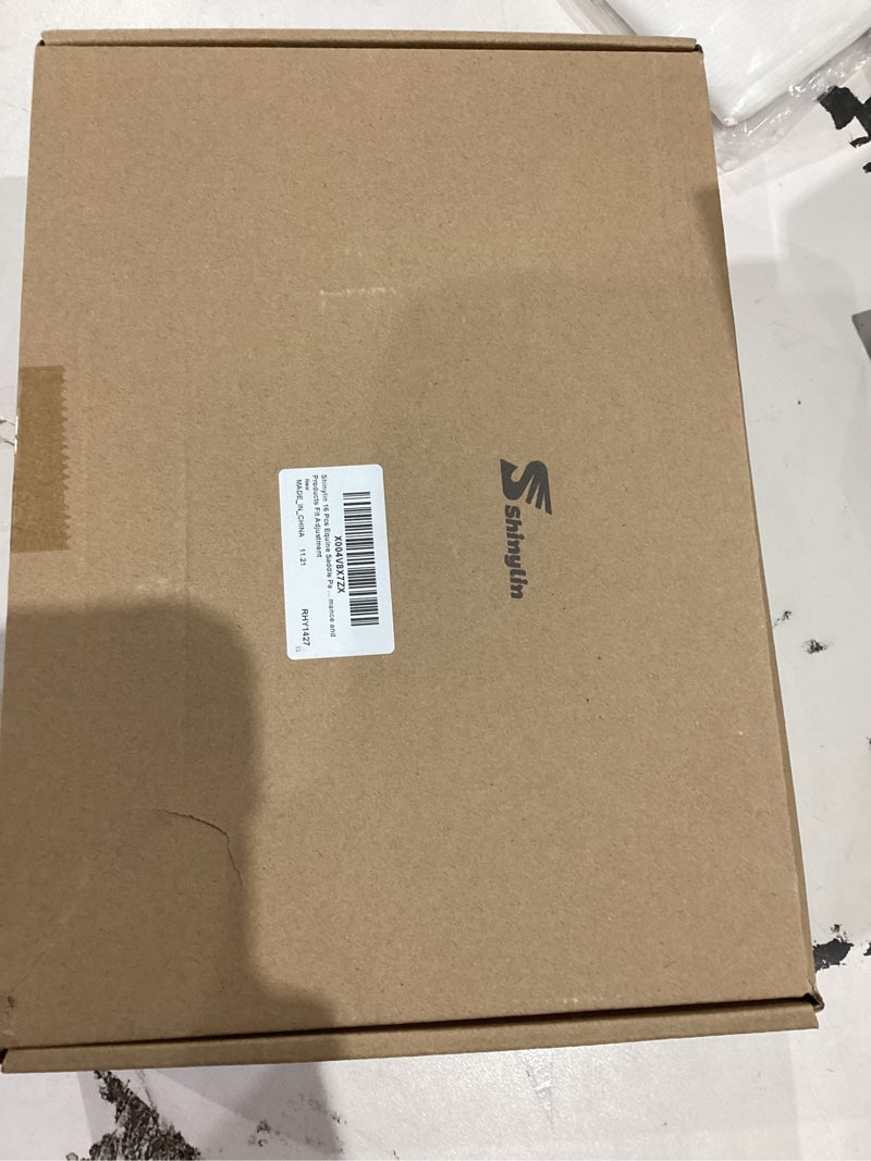 Condition photo showing New/Like New for 16 Pcs Equine Saddle Pad Shock Absorbing Memory Foam Inserts for Horseback Riding Saddle Pads, Comfort, Cushioned Support for Equestrian Performance and Products Fit Adjustment