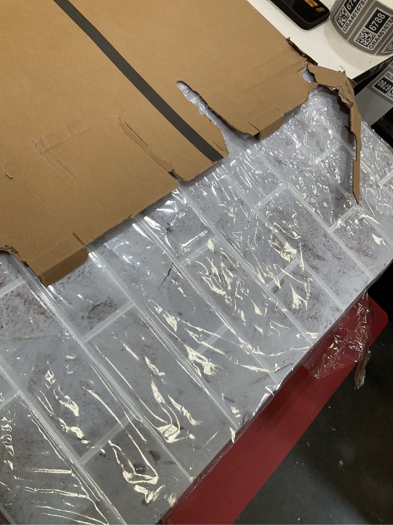Condition photo showing Good Condition for janetech 3-pack acoustic wall panels sound absorbing panels, 48" x 24" x 0.4" decorative acoustic panels, sound absorbing wall panels with nano glue for recording and home studio, office,conference 48" x 24" nocturnal stone