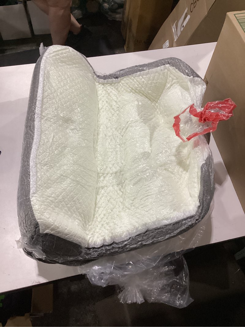 Condition photo showing Good Condition for kolbs bed wedge pillow chic jacquard cover for sleeping and acid reflux, heartburn 12" height standard wedge 12" height