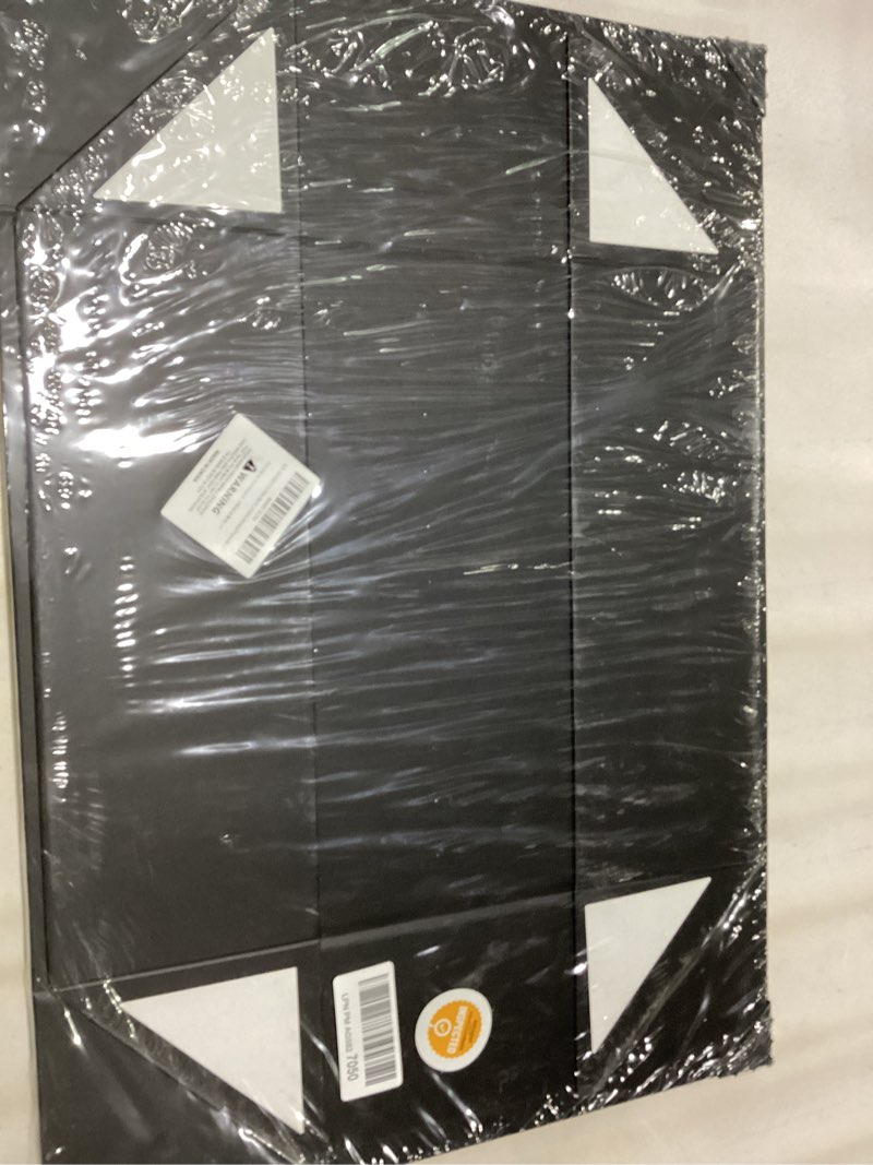 Condition photo showing New/Like New for 3 Pcs Matte Black Extra Large Gift Box with Lid, 19x16x6 Inches, Hard Magnetic Giant Gift Boxes for Presents Clothes Robe Wedding Dress Sweater,Reusable Foldable Bridesmaid Proposal Box 19X16X6Inch-MatteBlack-Pack of 3