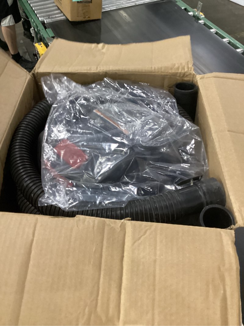 Condition photo showing New/Like New for craftsman cmxevbe17590 9 gallon 4.25 peak hp wet dry vac, portable shop vacuum wet and dry with filter, dust bag, hose and attachments for home, garage and automotive cleaning