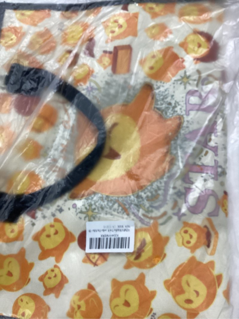 Condition photo showing Good Condition for WZMPA Wish Star Tote Bag Asha Fans Gift I'm A Star Reusable Grocery Bag Magical Star Merchandise (I'
