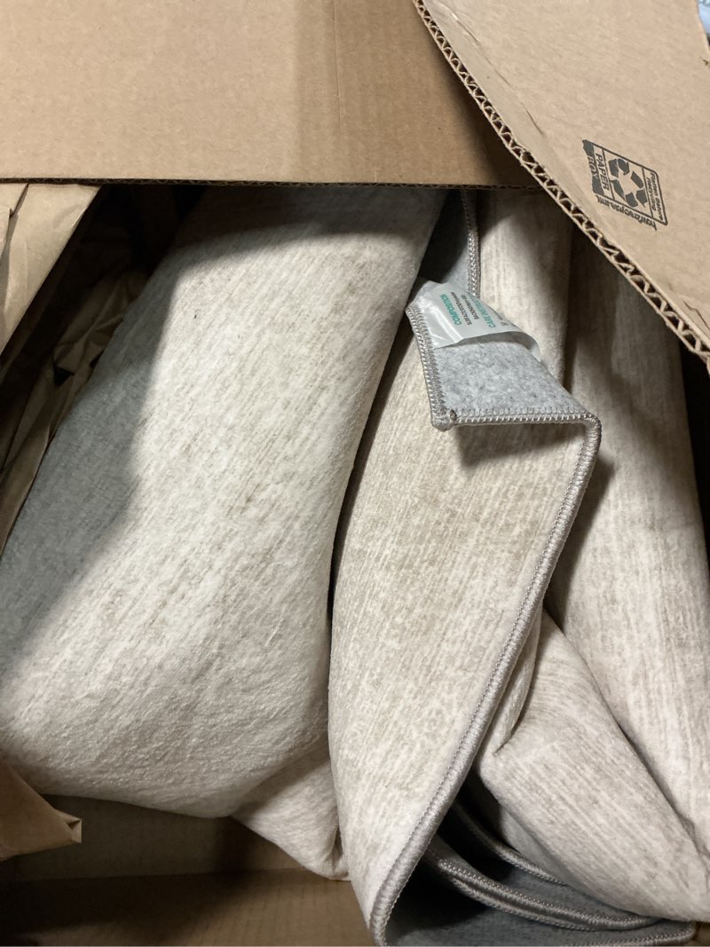 Condition photo showing Good Condition for Valenrug Washable Rugs 6x9 - Ultra Thin Stain Resistant 6x9 Rugs for Living Room, Non Slip Backing 0.25" Low Pile Rugs for Bedroom, Folable Machine Washable Area Rug (6x9, Beige) 01-beige 6' x 9' (Rectangular)