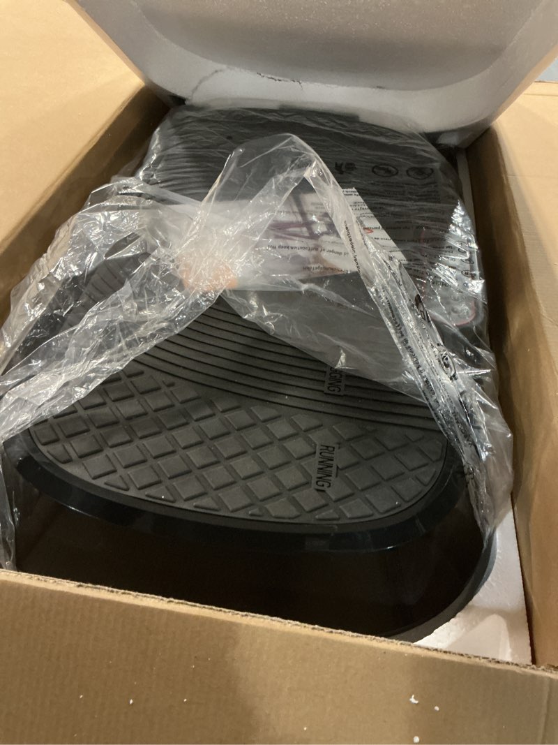 Condition photo showing Good Condition for Lifepro Waver Vibration Plate Exercise Machine for Lymphatic Drainage, Muscle Activation, Full-Body Workout Vibrating Platform with Loop Bands, Fitness Equipment for Strength Toning & Fat Loss Black