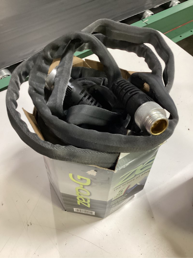 Condition photo showing As Is for teknor apex zero-g 5/8 in. d x 50 ft. l heavy duty commercial grade garden hose
