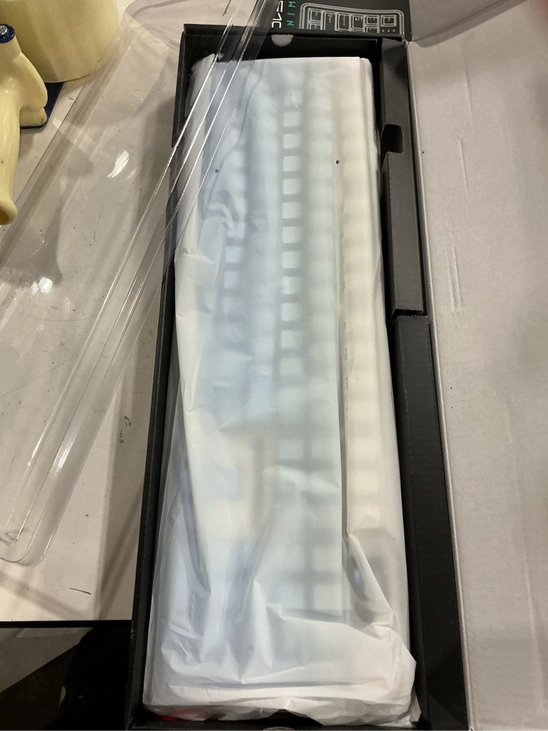 Condition photo showing New/Like New for AULA F108 PRO - Wireless Mechanical Keyboard with Screen&Knob,Hot Swappable Gaming Keyboard with 8000mAh Battery,Pre-lubed Switches,RGB Backlit,PBT Keycaps Creamy Sounding Computer Keyboards,104 Keys Gradient Blue