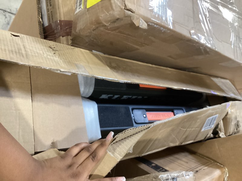 Condition photo showing Good Condition for klein tools 80178 folding saw horse, adjustable 26 to 32-inch height, 2x4 support arms, heavy duty jobsite table, 2-pack adjustable legs