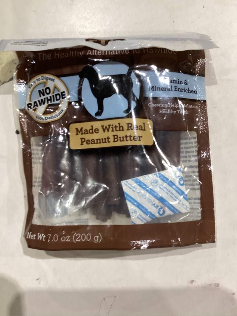 Condition photo showing Good Condition for SmartBones SmartSticks With Real Peanut Butter Rawhide-Free Chews For Dogs, 10 Count 7 Ounce (Pack of 1)