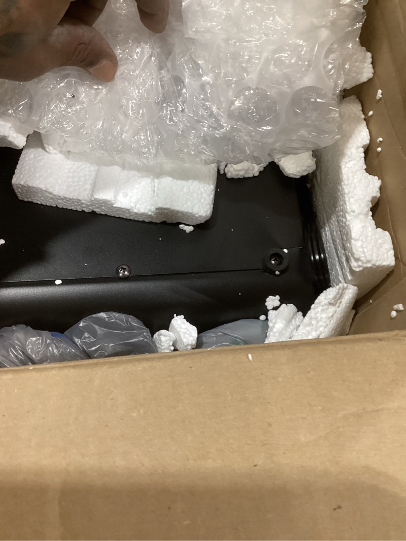 Condition photo showing As Is for Vornado VMH300 Whole Room Metal Heater with 2 Heat Settings and Adjustable Thermostat, Storm Gray VMH300 — Adjustable Thermostat