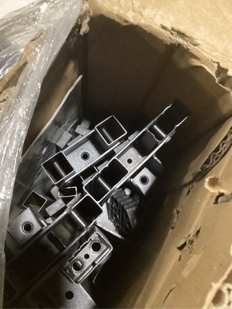 Condition photo showing As Is for Nordicbed 14 Inch High Metal King Bed Frame No Box Spring Needed, Heavy Duty King Size Bed Frame Platform, Noise Free, Easy Assembly, Black