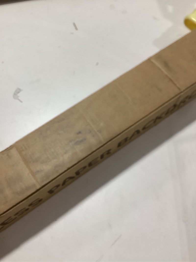 Condition photo showing New/Like New for Kate Seamless Paper Backdrop for Photography Beige Cream Backdrop Paper (53''x32.8' Ivorine) 53'' x 32.8' Ivorine