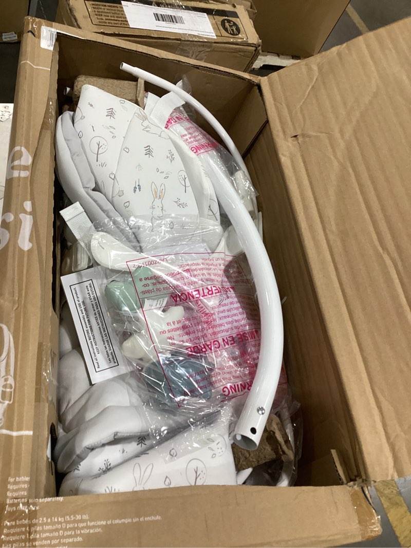 Condition photo showing Good Condition for graco simple sway portable baby swing for infants, newborn swing with 15 songs and sounds, great gift for new parents, baby registry must have