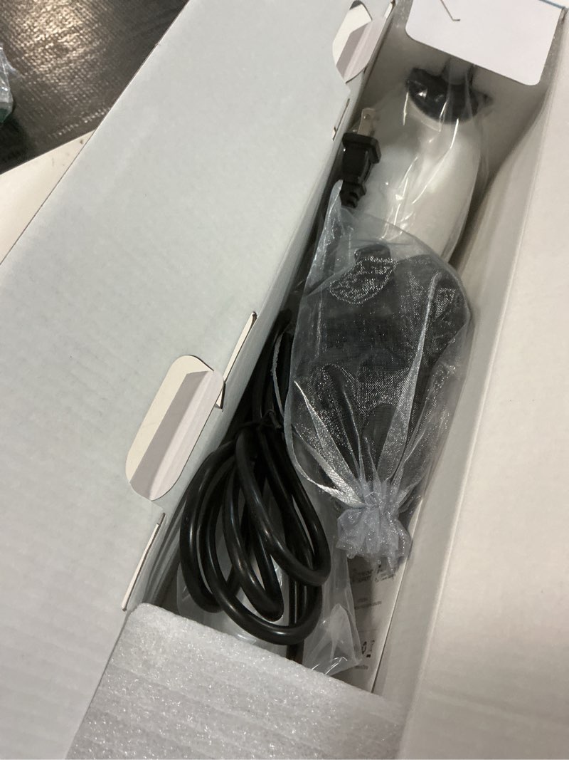 Condition photo showing New/Like New for MEGAWISE Handheld Back Massager | Deep Tissue Percussion Relief for Back, Neck, Shoulders, Waist Legs, Full Body for Improved Blood Circulation and Fatigue Relief (Pearl White 6Ft Corded)