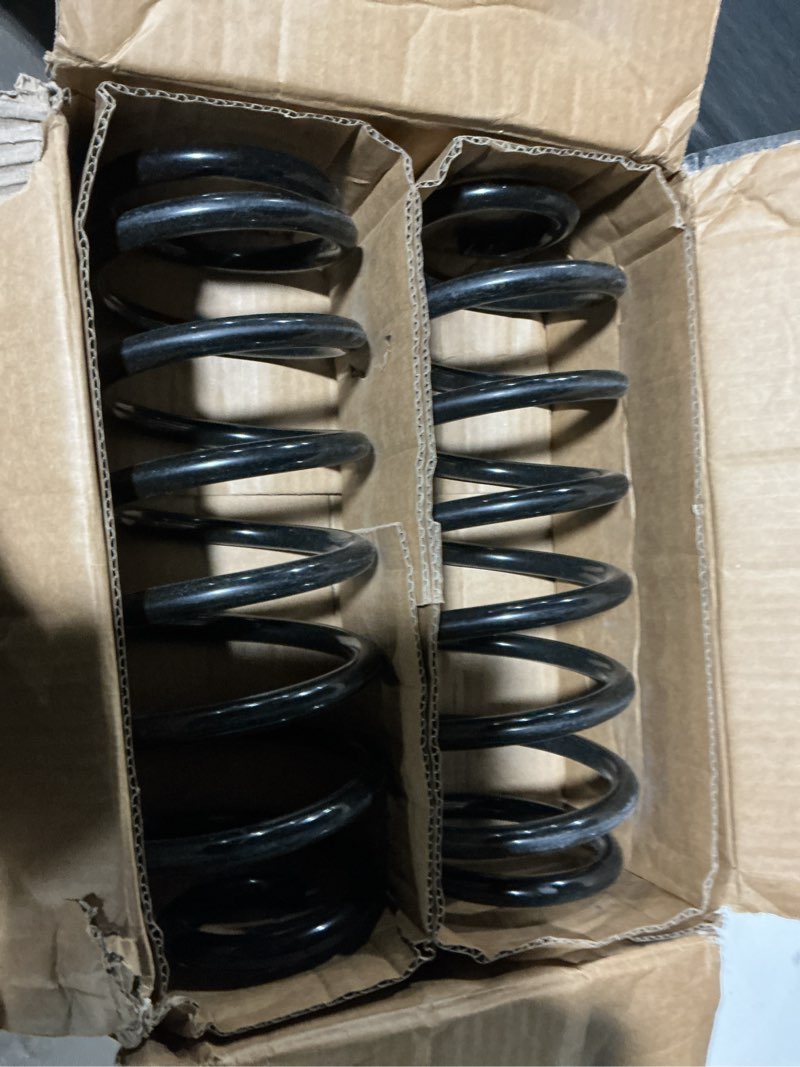 Condition photo showing As Is for MOOG 81663 Coil Spring Set for Ford Fusion