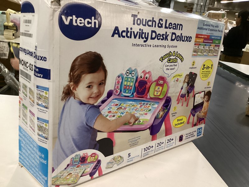 Condition photo showing Good Condition for vtech touch and learn activity desk deluxe, pink