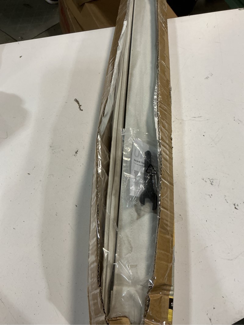 Condition photo showing New/Like New for unishades no drill top down bottom up roman shades for windows, 36" w x 64" h, natural natural 36" w x 64" h