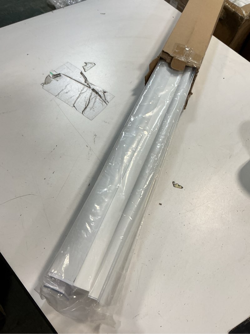 Condition photo showing Good Condition for Joydeco No Tools No Drill Cordless Cellular Shades, Light Filtering Honeycomb Blinds for Indoor Windows, Thermal Insulating & Noise Reducing (White, 45" W x 64" H) Light Filtering - White 45"W x 64"H