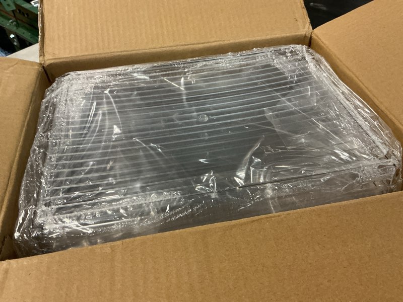 Condition photo showing As Is for ClearSpace Plastic Storage Bins with Lids X-Large – Perfect Kitchen Organization, Desk Organizer or Pantry Storage – Desktop Organizer, Pantry Organization and Storage Bins, Cabinet Organizers 8 Pack