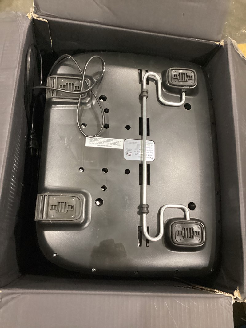 Condition photo showing As Is for Human Touch Reflex SOL Foot & Calf Massager w/Heat - Plantar Fasciitis Relief + Circulation + Shiatsu Deep Kneading + Vibrating for Stress + Compression - Adjustable for Women and Men up to Size 12