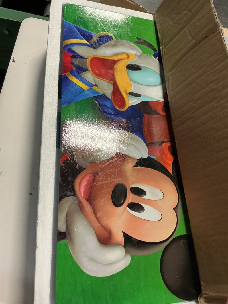 Condition photo showing As Is for Delta Children Chair Desk With Storage Bin, Disney Mickey Mouse