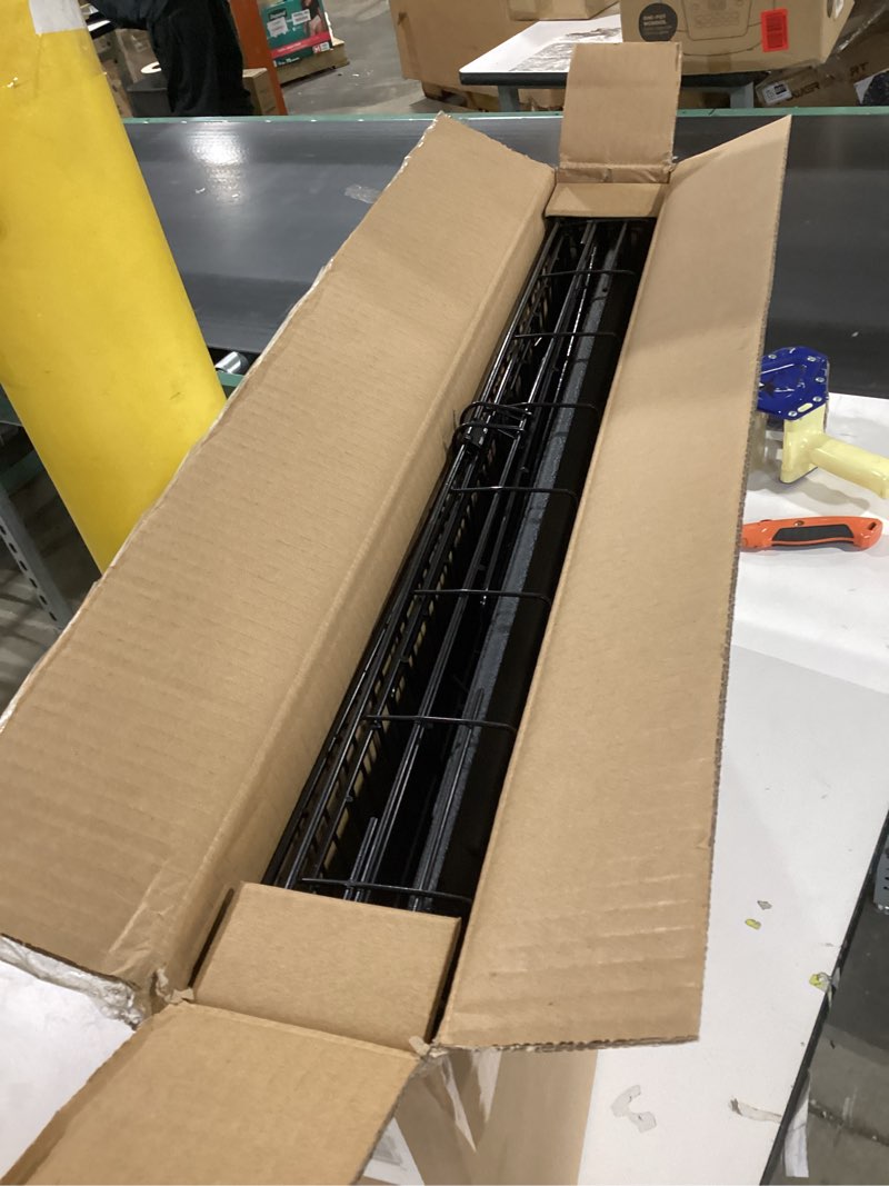 FDW Dog Crate for Small Dogs 24 Inch Folding Metal WirePet Cage Double Door W/Divider Panel Indoor O