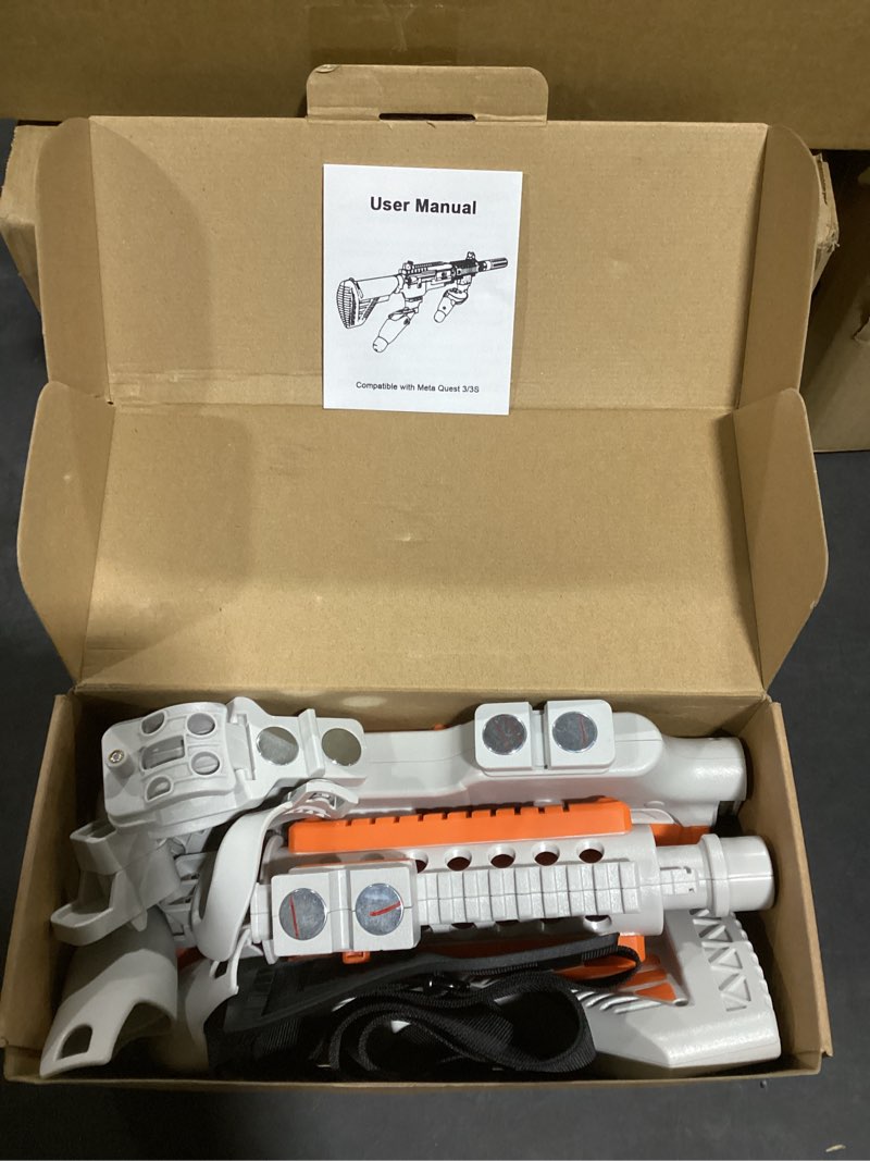 Condition photo showing Good Condition for Tyasoleil VR Handle Accessories for Meta Quest 2 & 3, Humanized Weighted Stock for Oculus Quest 3S/3S Xbox Edition, Enhance Control Feel, Realistic FPS Gaming Experience (Machine)