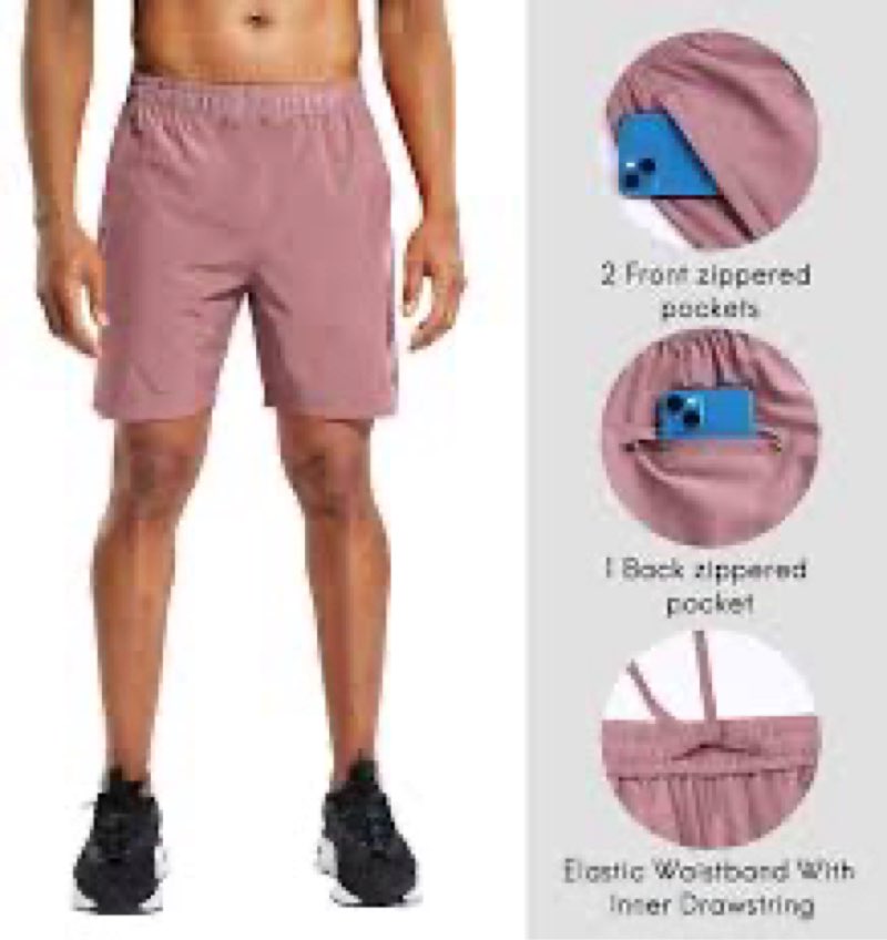 Hamont Mers Rureing Short with Pocket HB/20700204 50431, Light Pium, XI