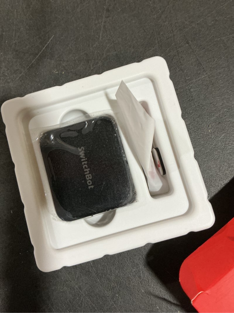 Condition photo showing New/Like New for Switchbot Smart Switch Button Pusher (Bluetooth) – Fingerbot for Rocker Switch/One-Way Buttons, App Timer Control, No Wiring, Optional Hub Required for Voice/Remote, Black Bot Black