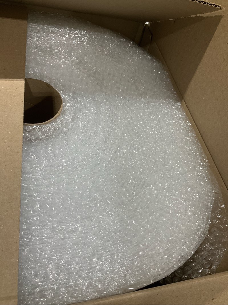 Condition photo showing Good Condition for amazon basics bubble wrap for moving, packing, shipping and storage, perforated protective cushioning for fragile items, 12-inch x 175-ft long roll, small 3/16", clear