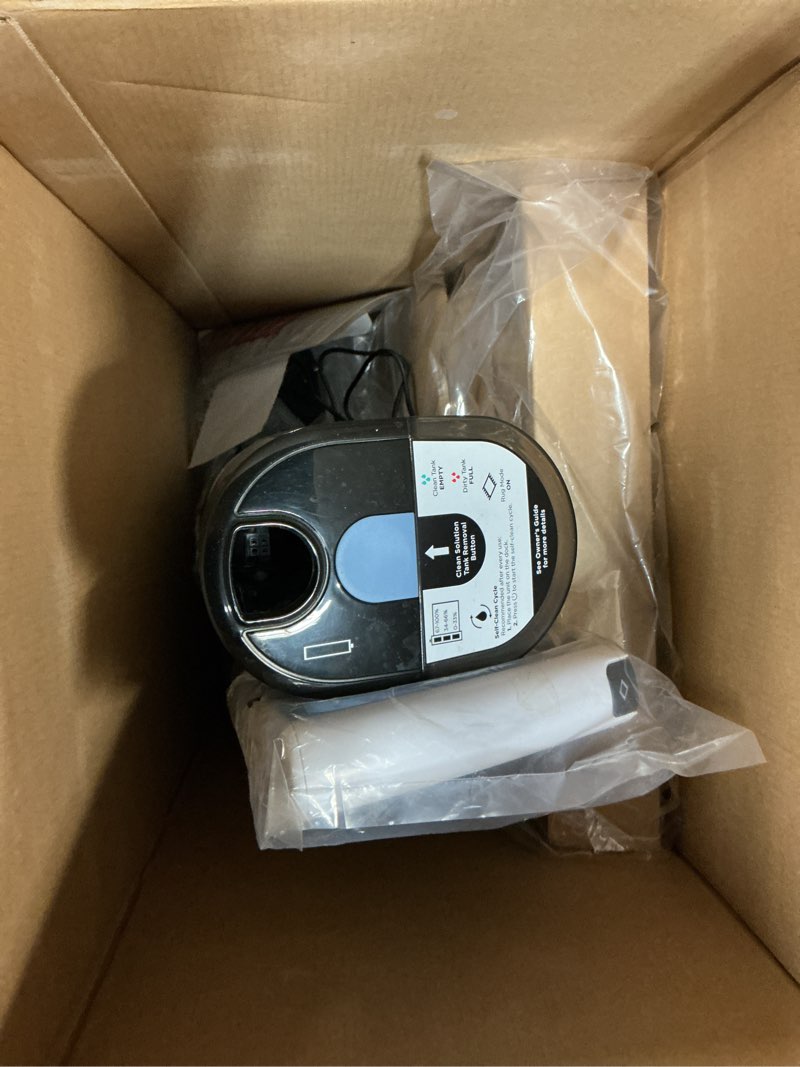 Condition photo showing As Is for Shark | Wet Dry Vacuum Cleaner | Vacuum and Mop Combo | HydroVac MessMaster | 3-in-1 Self-Cleaning + Powerful Suction | 2 Brushrolls & 2 Solutions Included | Hardwood Floor & Area Rug Cleaner | AW261 Cordless w/ Premium
