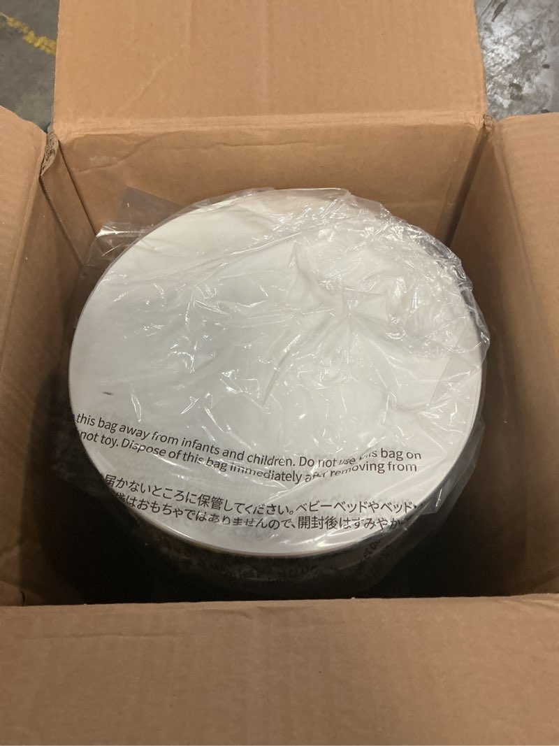 Condition photo showing As Is for SwitchBot Air Purifiers for Home Large Room with Matter Up to 3620 ft², 20dB, Washable Pre-filter, Pet Mode, 10 RGB Colors, Aromatherapy, Work with Apple Home, Google Home, HomeAssistant Air Purifier - Floor Model - Standard White