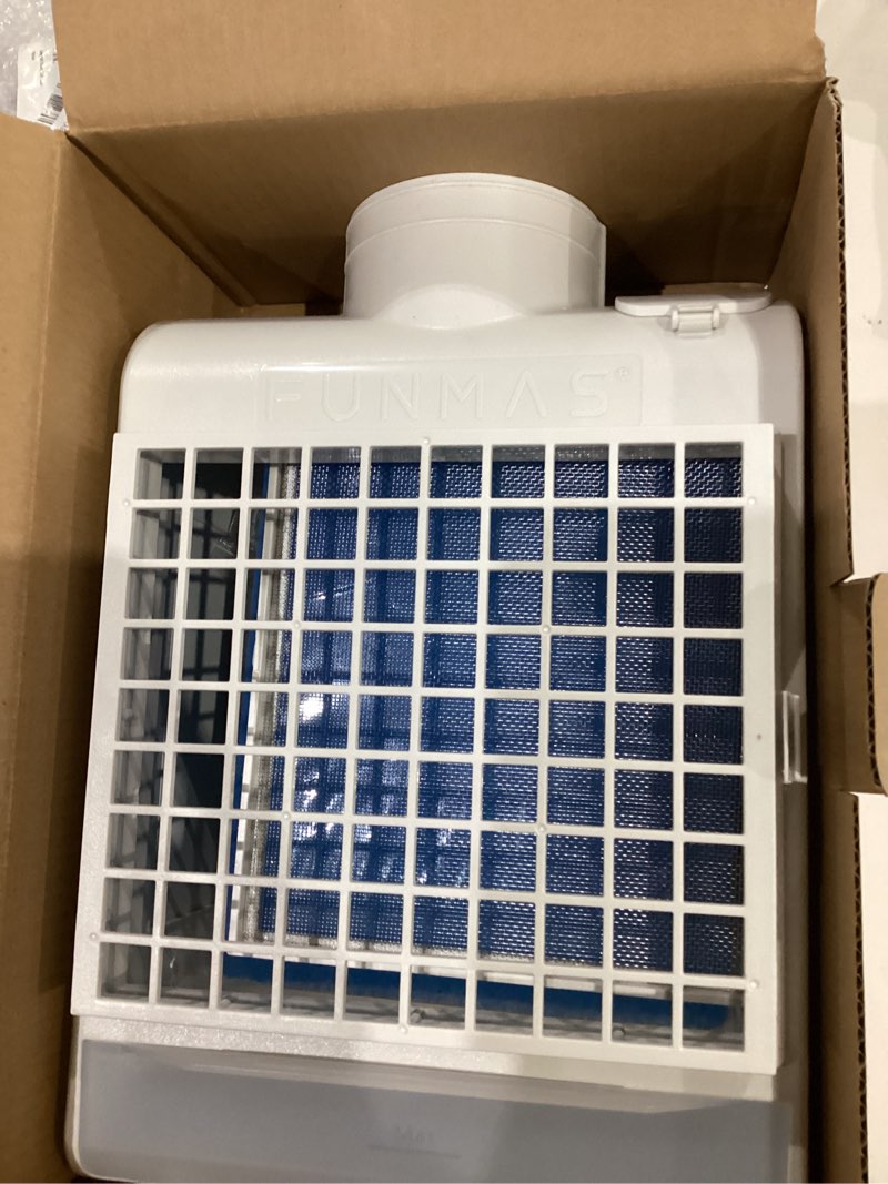 Condition photo showing As Is for 3-in-1 Indoor Dryer Vent, Stainless Steel Screen Filter, Polyester Filter and Water Drawer System, Upgrade Safety Vent Flap, with 4 Pieces Polyester Filters, For Electric Clothes Dryers