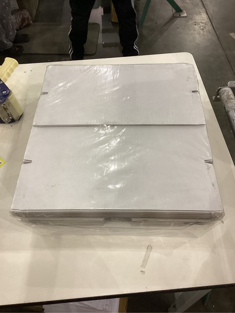 Yexiya 6 Pack 3120 Count Trading Gaming Card Storage Box Row Cardboard Storage Boxes White Trading C