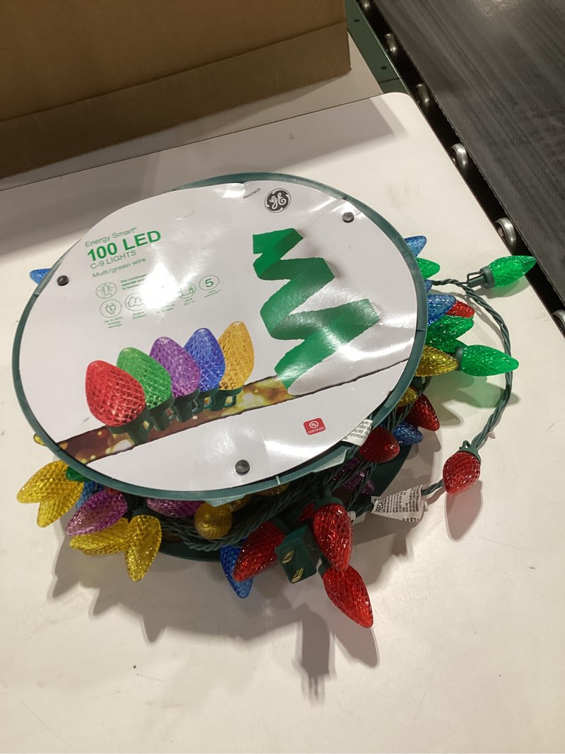 ge energy smart 100 -count 66-ft multicolor led plug-in christmas