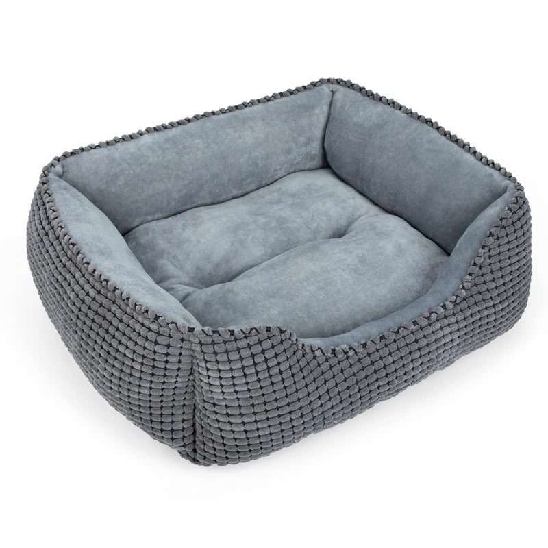Dog Bed for Large Medium Small Dogs, Rectangle Washable Sleeping Puppy