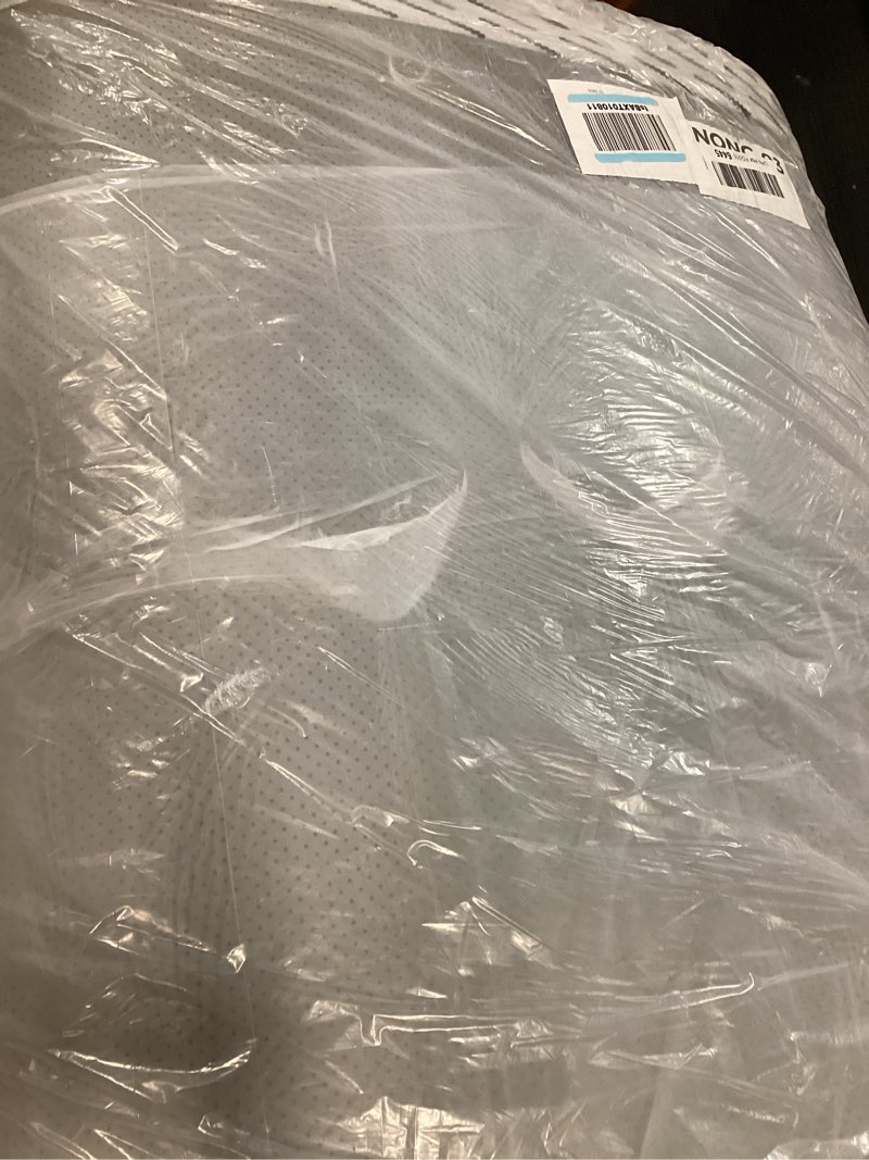 Condition photo showing As Is for homrelexa bamboo mattress topper twin xl size 3 inch, cooling gel & bamboo charcoal memory foam mattress topper for back pain relief, firm dual-layer foam bed pad with removable cover college dorm twin xl 3" bamboo