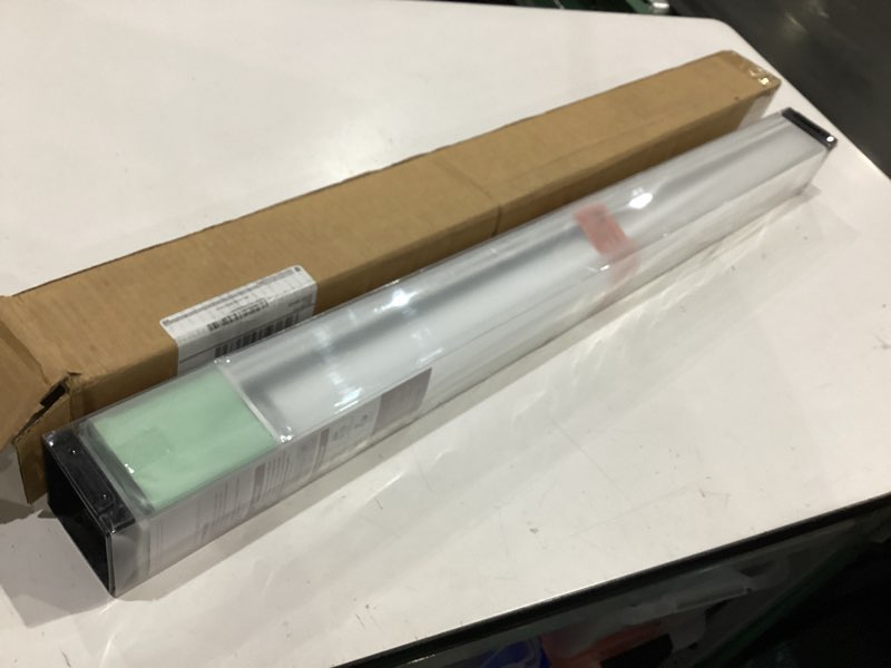 Condition photo showing New/Like New for cordless blackout roller shades blinds for windows free-stop,pull down room darkening with valance,thermal insulated woven fabric window door blinds for home,office,white 29" w x 72" l 29"w x 72"h white