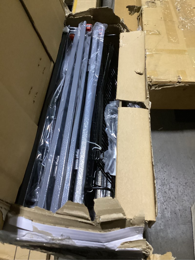 Condition photo showing Good Condition for midwest homes for pets critter nation double unit small animal cage, 4 tiers, includes pan, shelf, ramp & cover, for rats, ferrets, chinchillas, sugar gliders sliver 36.0"l x 24.0"w x 63.0"h